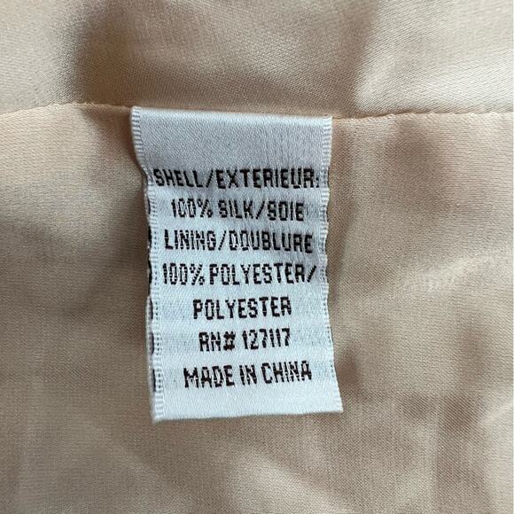 Badgley Mischka Collection for BHLDN - Cyprium blush silk sequin gown sz 6 - Picture 7 of 8